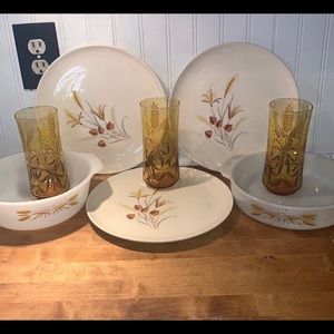 🌾 1960’s wheat kitchen set 🌾